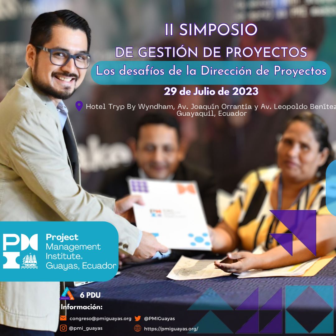 II Simposio de Gestión de Proyectos PMI Guayas 2023 Image